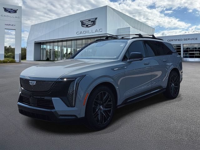 2026 Cadillac ESCALADE IQ Sport in Luna Metallic — front three-quarter view